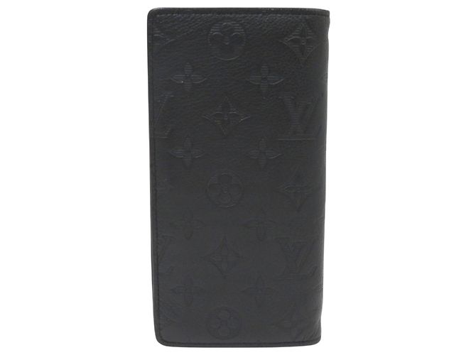 Portamonete Louis Vuitton Monogram Shadow Nero - vista 2