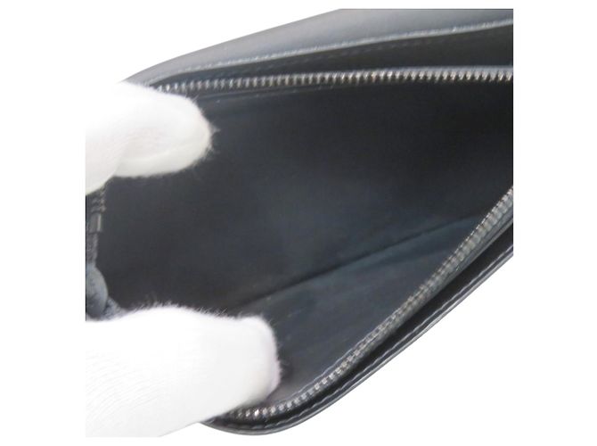 Portamonete Louis Vuitton Monogram Shadow Nero - vista 5