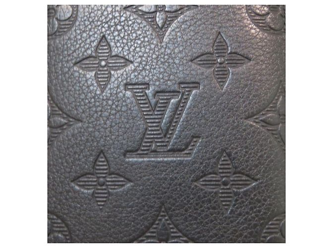 Portamonete Louis Vuitton Monogram Shadow Nero - vista 9