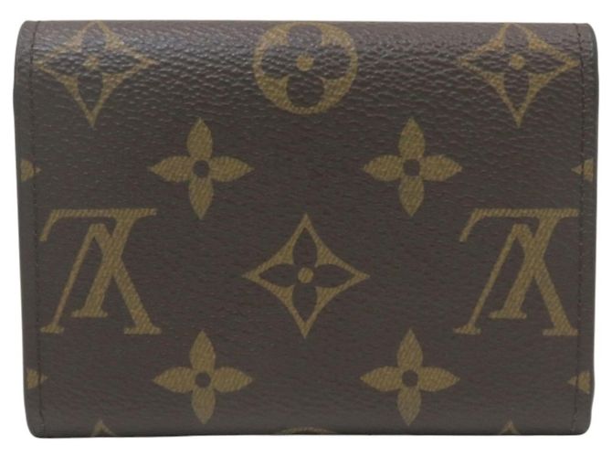 Louis Vuitton Portemonnaie Rosalie Wallet/Coin Case Marrone - vista 2