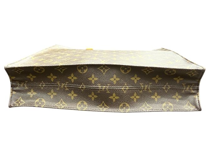 Borsa Tote Louis Vuitton Monogram Sac Plat Monogramma - vista 3