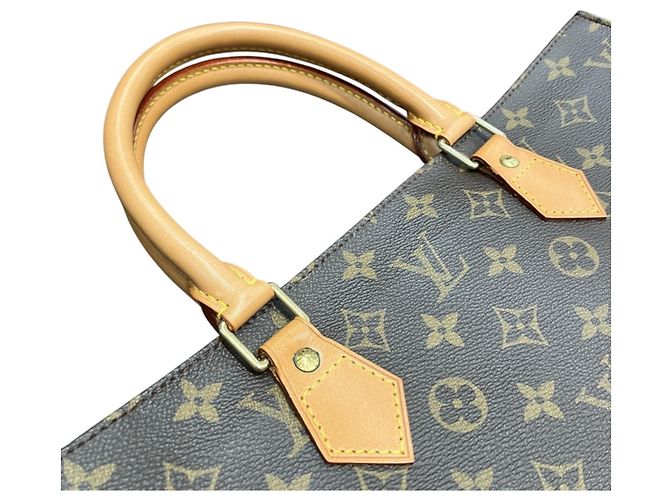 Borsa Tote Louis Vuitton Monogram Sac Plat Monogramma - vista 8