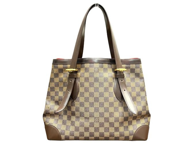Borsa a tracolla Louis Vuitton Damier Hampstead MM Damier ebene - vista 2