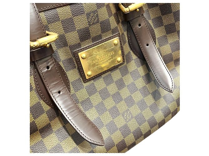 Borsa a tracolla Louis Vuitton Damier Hampstead MM Damier ebene - vista 6
