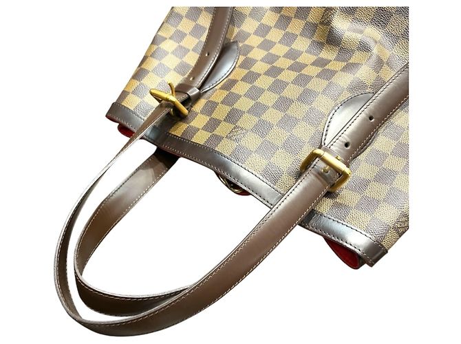 Borsa a tracolla Louis Vuitton Damier Hampstead MM Damier ebene - vista 7