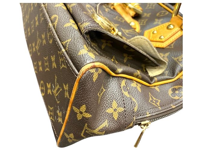 Borsa Louis Vuitton Monogram Manhattan GM Monogramma - vista 9