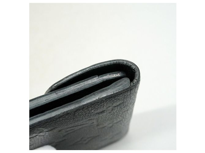 Louis Vuitton Tri-Fold Geldbörse - Noir Schwarz - Ansicht 6