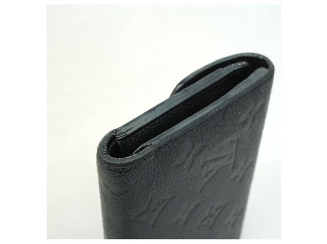 Louis Vuitton Tri-Fold Geldbörse - Noir Schwarz - Ansicht 7
