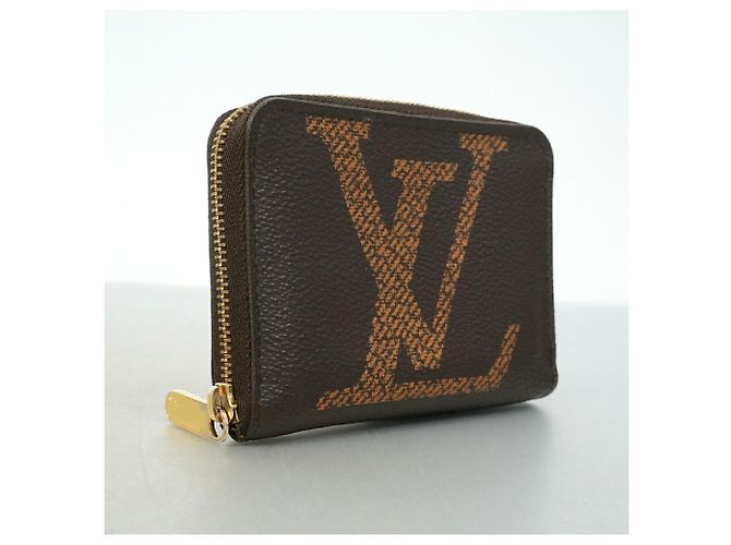 Monedero Zippy Monogram Giant Louis Vuitton Castaño - vista 2