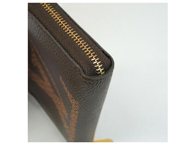 Monedero Zippy Monogram Giant Louis Vuitton Castaño - vista 7