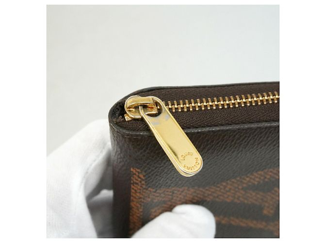 Monedero Zippy Monogram Giant Louis Vuitton Castaño - vista 8