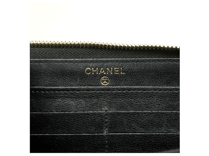 Mademoiselle Chanel V-Stitch Langbeutel Schwarz - Ansicht 5