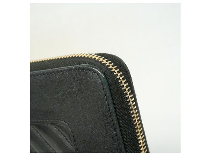 Mademoiselle Chanel V-Stitch Langbeutel Schwarz - Ansicht 8