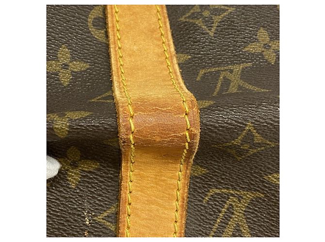 Louis Vuitton Boston Monogram Keepall 50 Marrone - vista 10