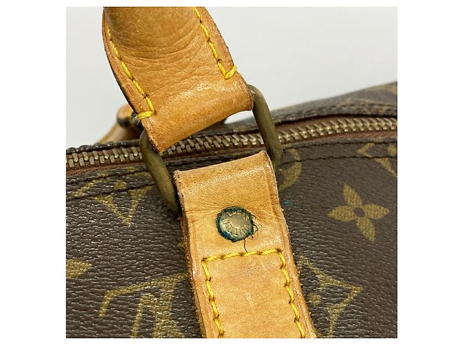 Louis Vuitton Boston Monogram Keepall 50 Marrone - vista 12