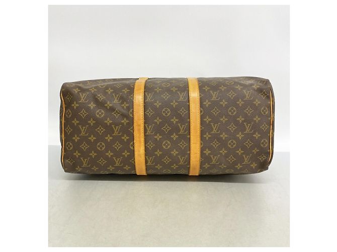Louis Vuitton Boston Monogram Keepall 50 Marrone - vista 3