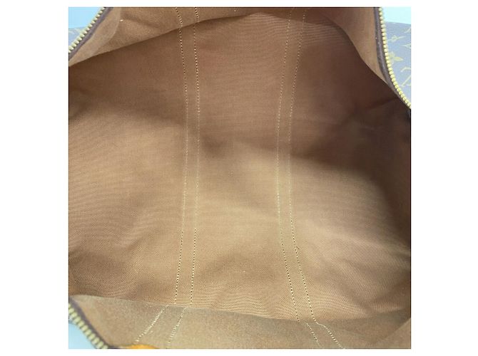 Louis Vuitton Boston Monogram Keepall 50 Marrone - vista 4