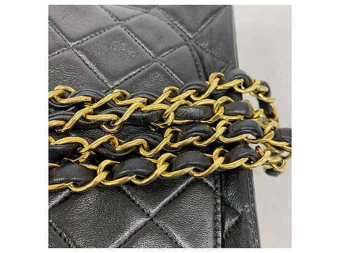 Borsa a tracolla Chanel Matelassé Nero - vista 8