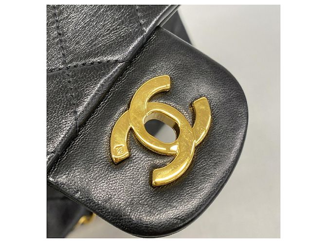 Borsa a tracolla Chanel Matelassé Nero - vista 9