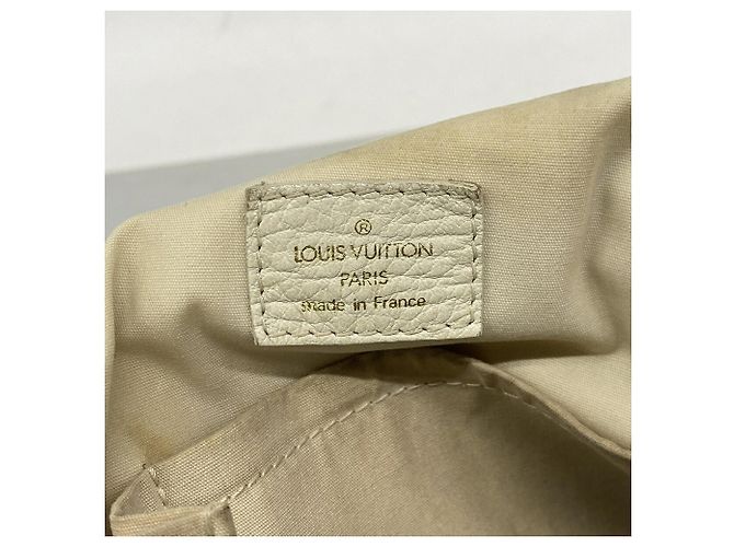 Borsa Louis Vuitton Monogram Mini Lin Marina PM Bianco - vista 5