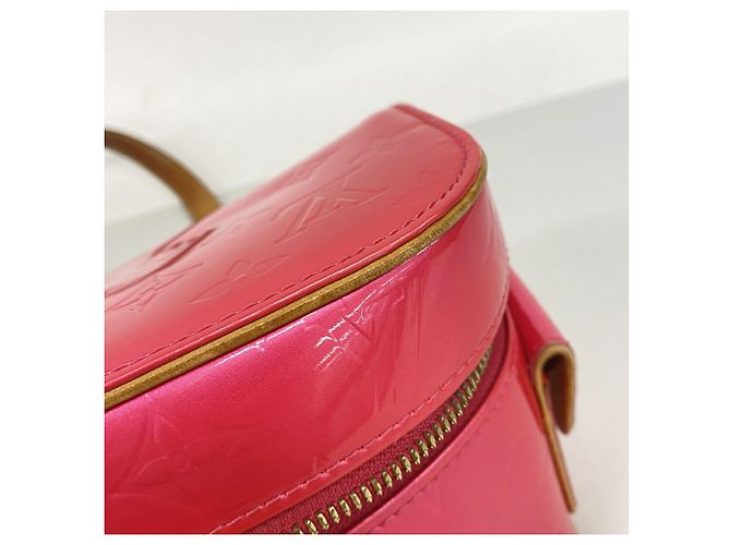Borsa a tracolla Louis Vuitton Vernis Sullivan Horizontal PM Fuschia - vista 10