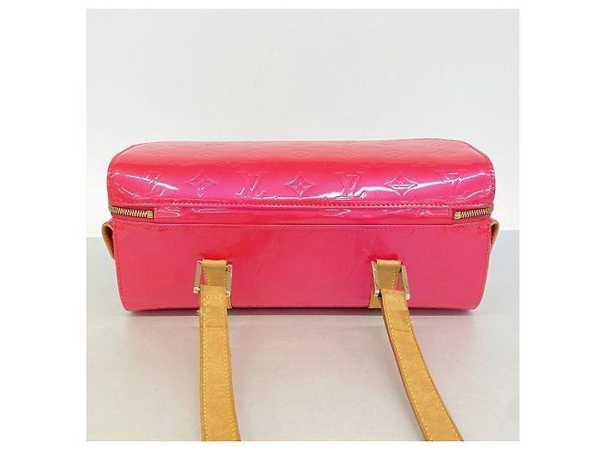 Borsa a tracolla Louis Vuitton Vernis Sullivan Horizontal PM Fuschia - vista 12