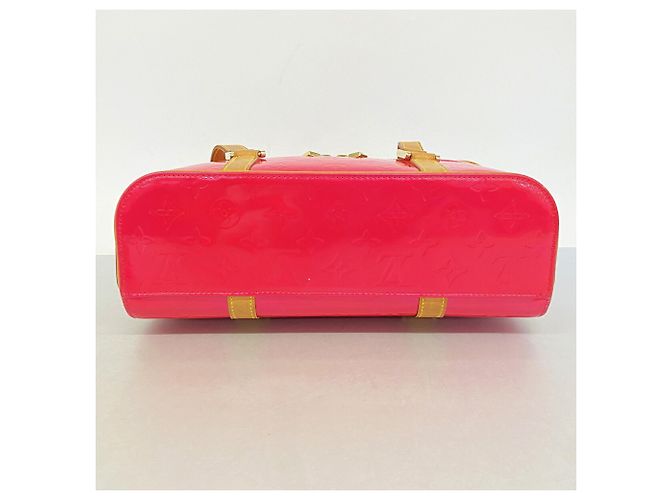 Borsa a tracolla Louis Vuitton Vernis Sullivan Horizontal PM Fuschia - vista 3