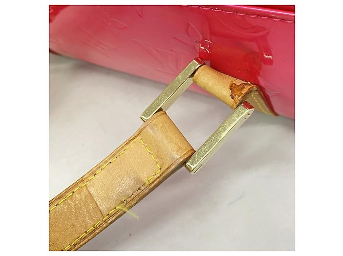 Borsa a tracolla Louis Vuitton Vernis Sullivan Horizontal PM Fuschia - vista 8