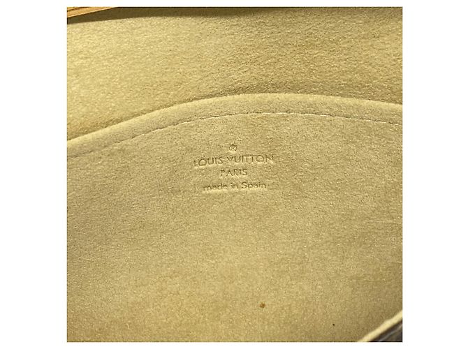 Borsa a tracolla Louis Vuitton Monogram Pochette Twin GM Marrone - vista 5