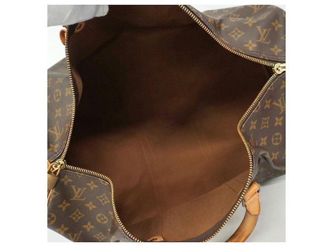 Louis Vuitton Boston Monogram Keepall 55 Braun - Ansicht 4