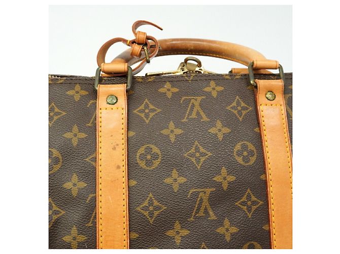 Louis Vuitton Boston Monogram Keepall 55 Braun - Ansicht 7