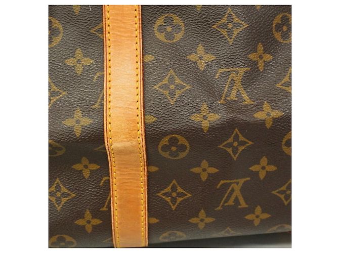 Louis Vuitton Boston Monogram Keepall 55 Braun - Ansicht 8