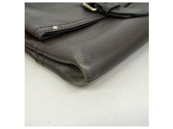 Borsa a tracolla Louis Vuitton Utah Canyon PM Marrone - vista 6