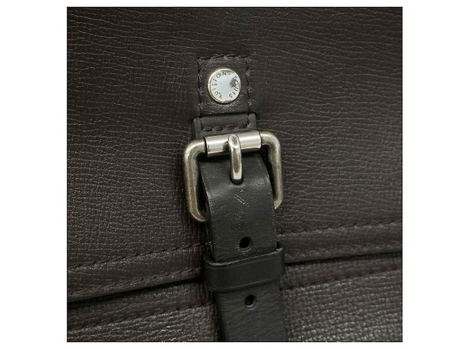 Borsa a tracolla Louis Vuitton Utah Canyon PM Marrone - vista 8