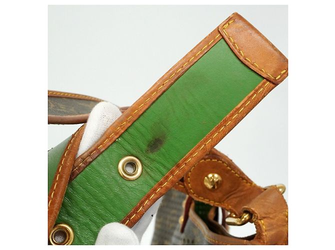 Borsa a tracolla Louis Vuitton Monogram Perfo Musette Verde chiaro - vista 10