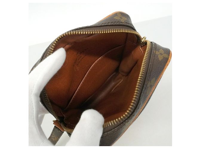 Borsa a tracolla Louis Vuitton Monogram Danube Marrone - vista 4