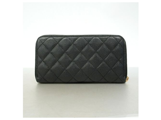 Portafoglio lungo Chanel nero - vista 10