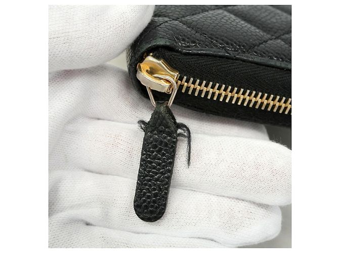 Portafoglio lungo Chanel nero - vista 6