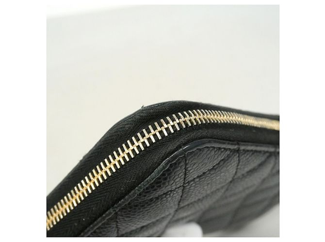 Portafoglio lungo Chanel nero - vista 9