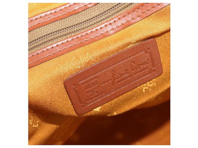 MCM Vicetos Porte-documents en cuir marron - vue 5