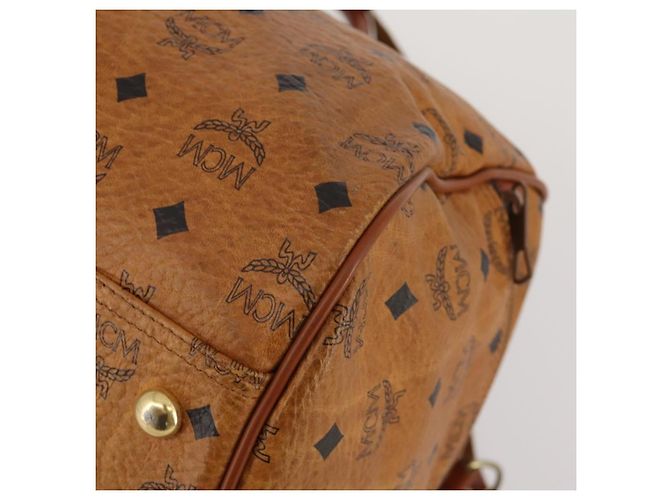 MCM Vicetos Porte-documents en cuir marron - vue 7