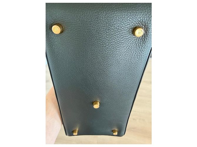 Khaite Borsa a mano Maeve in pelle nera Nero - vista 10
