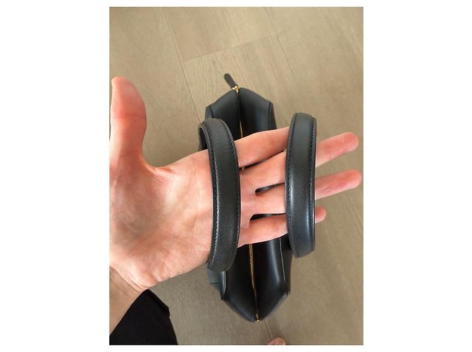 Khaite Borsa a mano Maeve in pelle nera Nero - vista 3