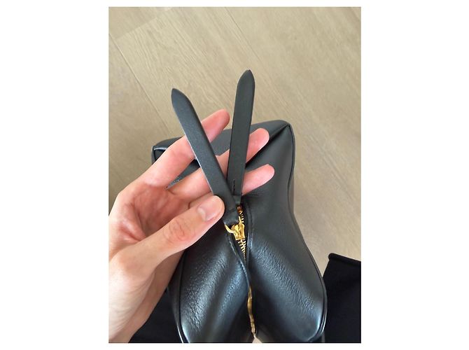Khaite Borsa a mano Maeve in pelle nera Nero - vista 5