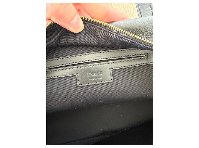 Khaite Borsa a mano Maeve in pelle nera Nero - vista 9