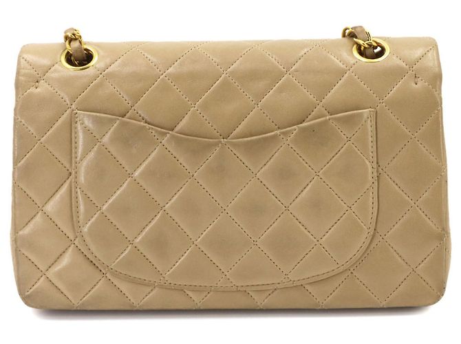 Borsa a tracolla Chanel Matelasse 23 con catena Beige - vista 3