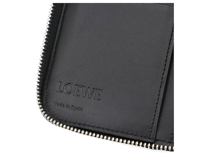 Portafoglio con zip Loewe Puzzle Nero - vista 9