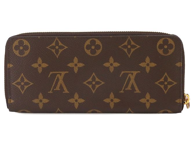 Louis Vuitton Monogram Portefeuille Clemence Long Wallet Rosa Monogramma - vista 3