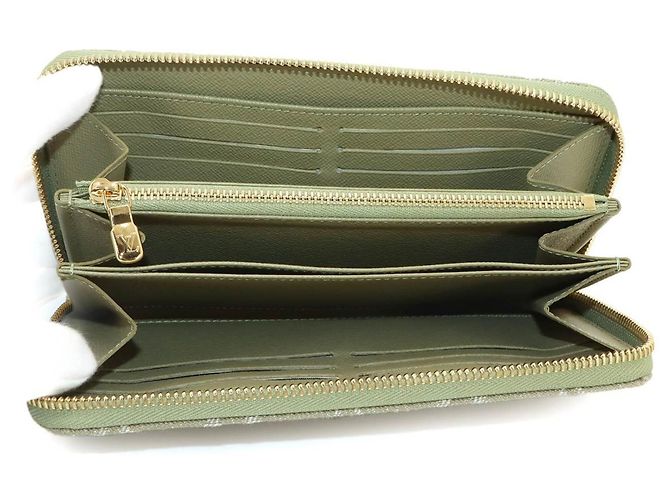 Louis Vuitton Monogram Denim Langbeutel Khaki - Ansicht 6