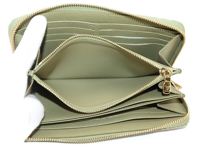 Louis Vuitton Monogram Denim Langbeutel Khaki - Ansicht 7